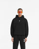 247 OVERSIZED HOODIE JET BLACK